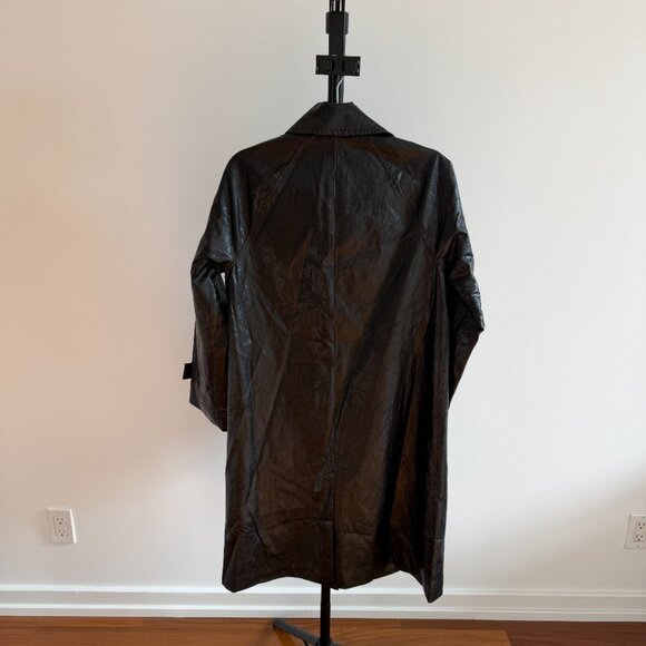 Faux Leather Black Trench - Rails - Picture 6 of 7